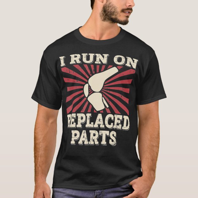 T-shirt arthroplastie de remplacement du genou i courir su (Devant)