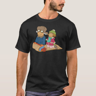 T-shirt Arthur Dw Go Sledding