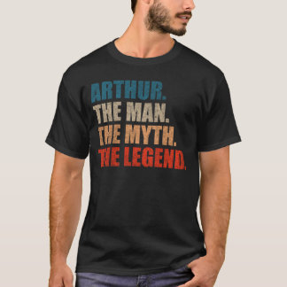T-shirt Arthur l'homme le mythe la légende