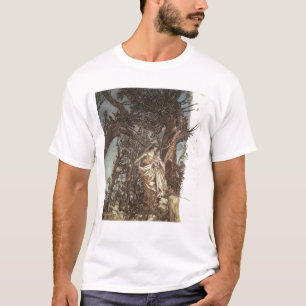 T-shirt Arthur Rackham jamais si las, jamais si