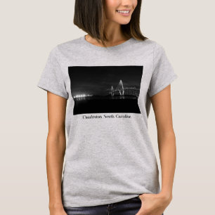 T-shirt Arthur Ravenel Night Pano Grayscale