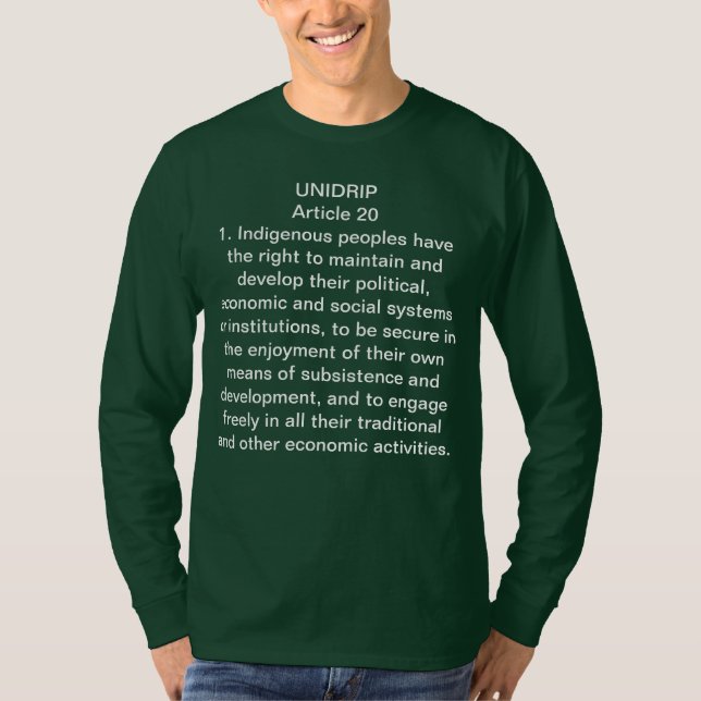 T-shirt Article 20 de la RIPDE (Devant)
