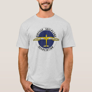 T-shirt Articles vintages d'association de planeur