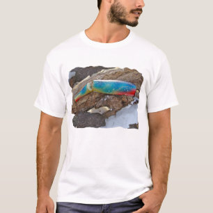 T-shirt Articles vintages d'attrait d'eau de mer de "LIT