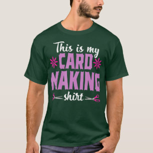 T-shirt Artisanat Artisanat Drôle Hobby Scrapbooking Cadea