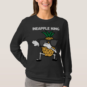 T-shirt Artisanat D'Ananas Drôle Pour Hommes Papa Fruit Ét