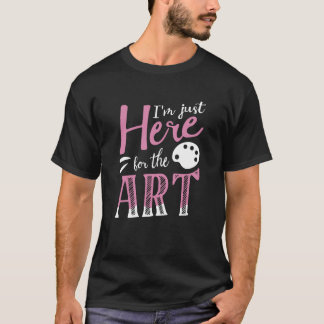 T-shirt Artist Outfit Apparel for Painter Sketching Paint 