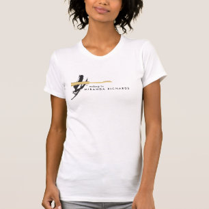 T-shirt Artiste Abstrait de maquillage de baguette Mascara
