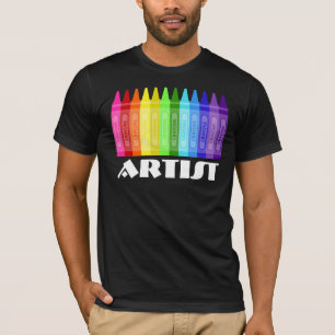 T-shirt Artiste au crayon