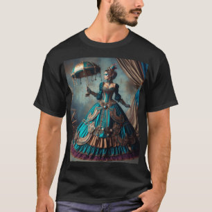 T-shirt Artiste de cirque Dame Victorienne Steampunk Vinta