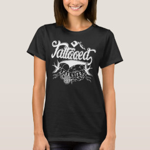 T-shirt Artiste De Tatouage Tatoué À Vie