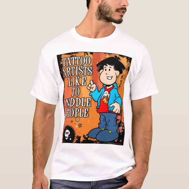 T-shirt Artiste du tatouage (Devant)