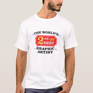 T-shirt Artiste Graphique Drôle Appréciation Travail Plais