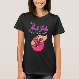 T-shirt Artiste Nail Tech Technicien Nail Pedicurist Manic