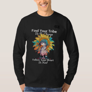 T-shirt Artistère de tournesol gaie