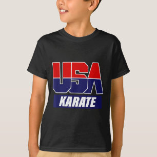 T-shirt Arts martiaux de karaté Équipe USA 2021
