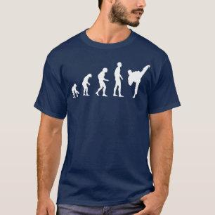 T-shirt Arts martiaux Karate Jiu Jitsu Evolution Cadeau