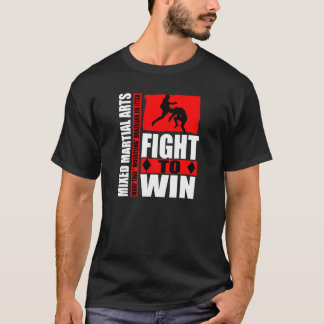 T-shirt Arts martiaux mélangés - combat pour gagner genou"