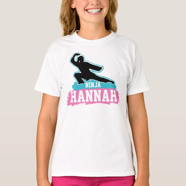 T-shirt Arts martiaux Ninja Guerrier Karate Anniversaire F (Devant)