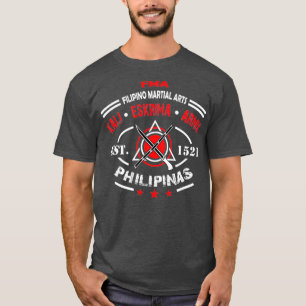 T-shirt Arts martiaux philippins Kali Arnis Eskrima