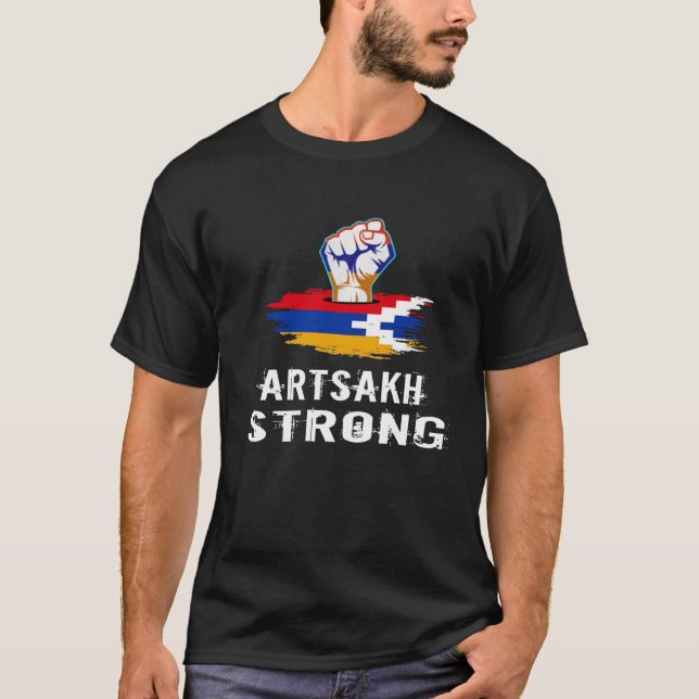 T-shirt Artsakh Est Arménie, Artsakh Arménien (Devant)