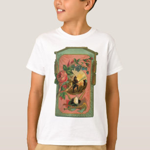T-shirt Artwork de pompier vintage des années 1880
