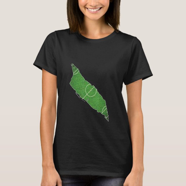 T-shirt Aruba Football Court (Devant)