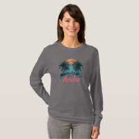 Aruba Island Design (Version 2) - Long-Sleev de ba