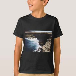 T-shirt Aruba Océan Se Brisant Sur Les Rochers