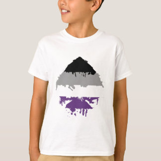 T-shirt As asexuel de Paintdrip