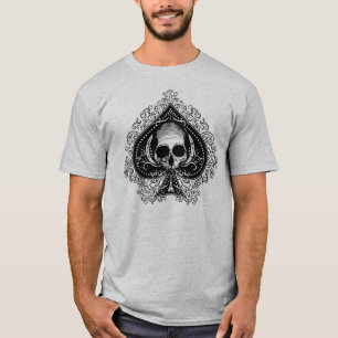 T-shirt As de pique de crâne