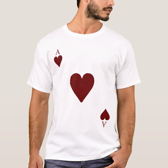 T-shirt As des coeurs (Devant)