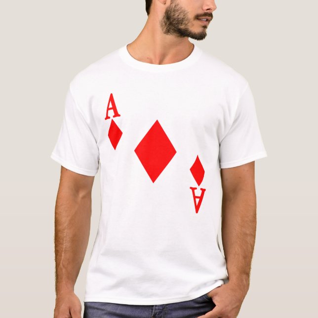 T-shirt As des diamants (Devant)