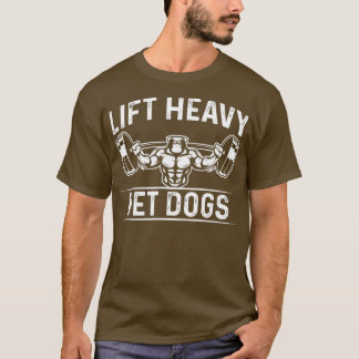 T-shirt Ascenseur Chiens de compagnie lourds Amoureux de l
