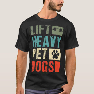 T-shirt Ascenseur Chiens pour animaux de compagnie lourds 