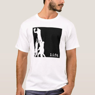 T-shirt ascenseur de rugby