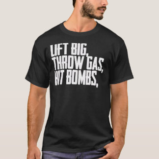 T-shirt Ascenseur Gros projecteur Bombes Frappe T-Sh Essen