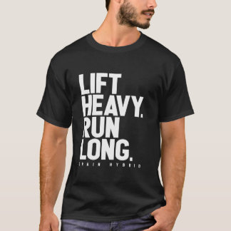 T-shirt Ascenseur Lourd Run Long Hybride Athlète Entraînem