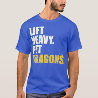 T-shirt Ascenseur Lourds Dragons pour animaux domestiques