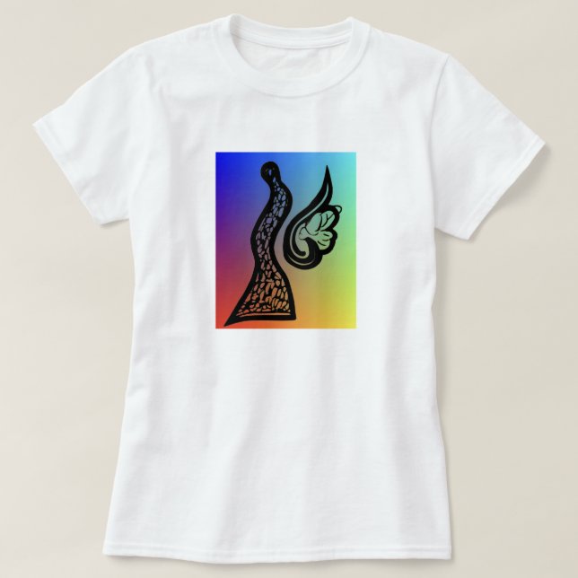 T-shirt Ascension Spirituelle Foi et Croissance Inspirante (Design devant)