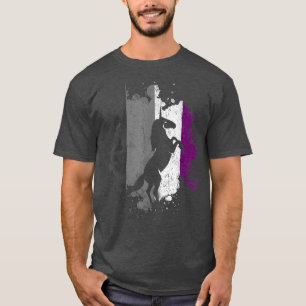 T-shirt Aseual Drapeau Unicorn Ace Pride Mois Queer LGBT A