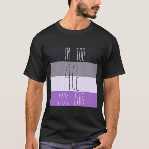 T-shirt Asexuel, je suis trop rapide pour ça