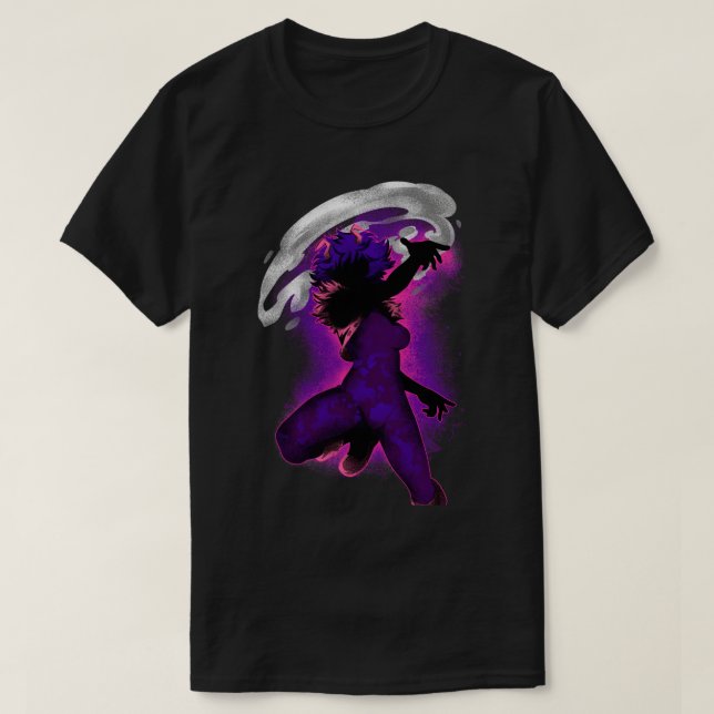 T-shirt Ashido de l'ombre foncée (Design devant)