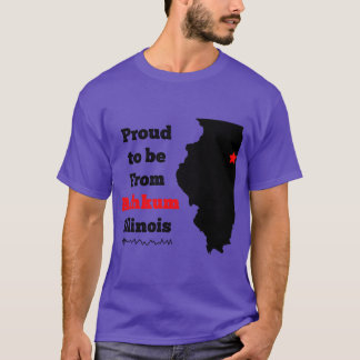 T-shirt Ashkum Illinois Pride Design