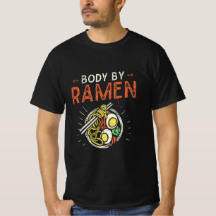 T-shirt Asiatique Alimentation Adulte Cadeau Anime Aliment