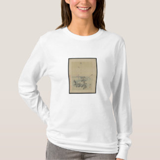 T-shirt asiatique de courant