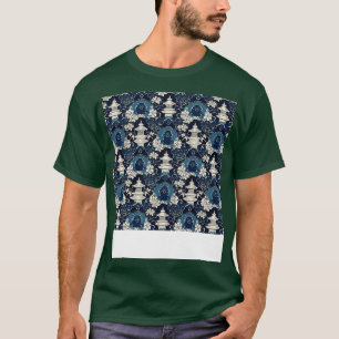 T-shirt Asiatique sans couture Motif Vieux Japonais Chinoi