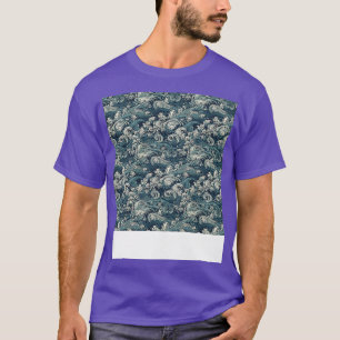 T-shirt Asiatique sans couture Motif Vieux Japonais Chinoi