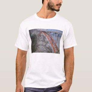 T-shirt Asie, Chine, fleuve Yangtze. Zigui à Men Tian