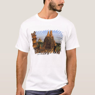 T-shirt Asie, Myanmar, Bagan. Anciens temples et